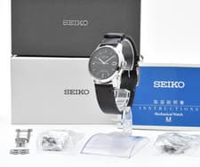 Seiko Spirit 6R15-00B0 Automatic Diashock Men's Watch Brown Dial w/Box #54