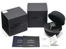 Swatch Watch Atlantic Ocean SO35B400 Black Dial W/Box Tested Japan Used F/S