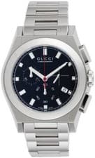 [Gucci] GUCCI Watch Pantheon Black Dial Chronograph Day Date YA115235 Mens F/S