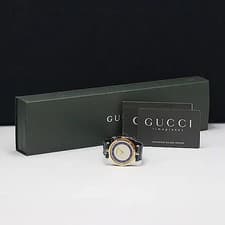 Guchi Blue Leather Watch - Genuine, Full Box, Authentic