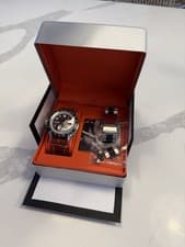 Hamilton Khaki Automatic Chronograph Black Dial Leather & Steel Bands