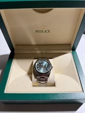 Rolex Datejust 41mm 126300 Stainless Steel Oyster Green Dial 2023