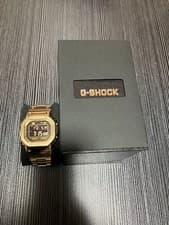 G-SHOCK GMW-B5000 Gold Digital Watch Used with Accessories G415
