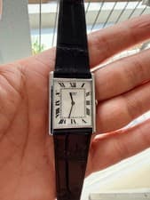 Seiko 7430-5209 Tank Style Vintage Quartz Watch Rectangular Working Condition
