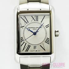 FREDERIQUE CONSTANT Classic Carre Watch Silver Dial SS Unused FC-245MC4C6B