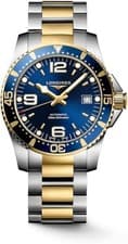 Longines HydroConquest 41mm Swiss Automatic Divers Watch Sunray Blue Dial