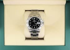 2001 Rolex Explorer II 16570 Black Dial SEL Bracelet SS Oyster No Papers 40mm