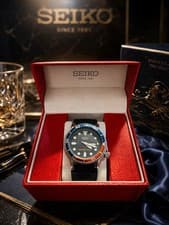 VTG 90’s Seiko Quartz 7N36-6A09 ‘Pepsi’ Scuba Divers Watch 200m Mens Watch JAPAN