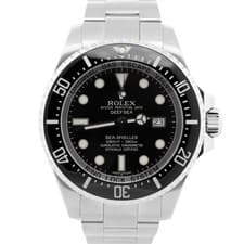 Rolex Sea-Dweller Deepsea BLACK Stainless Steel 44mm 116660 Watch BOX
