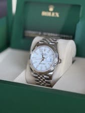 Rolex  Datejust 41mm 126334 Fluted Bezel White Index Dial Jubilee 2026 AUCTION