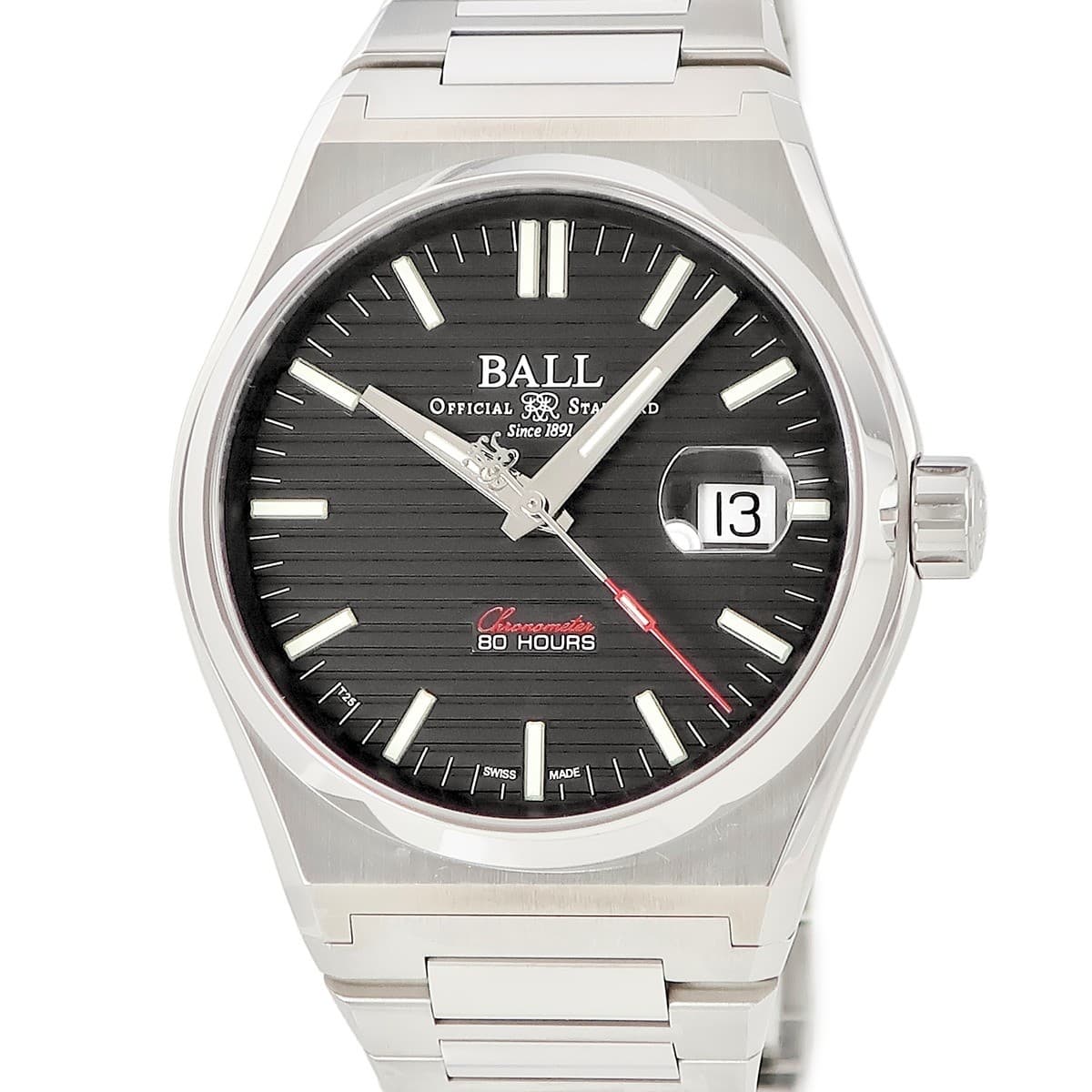 BALL WATCH Roadmaster M Percivia NM9052C-S1CJ-BK Black Date Limited Editio