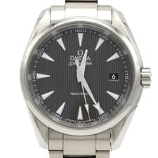 Authentic Omega Seamaster Aqua Terra 231.10.39.60.06.001 Stainless Steel Qua...
