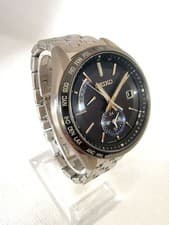 Seiko Brightz Flight Expert SAGA235 Radio Solar Titanium Watch From Japan