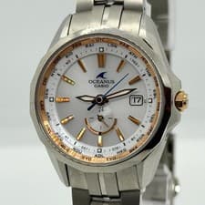 CASIO OCEANUS Manta CW-S340-7AJF White Solar Ladies Watch