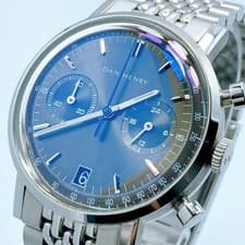 Dan Henry 1964 Gran Turismo Chronograph Quartz Watch 37mm Gray Dial