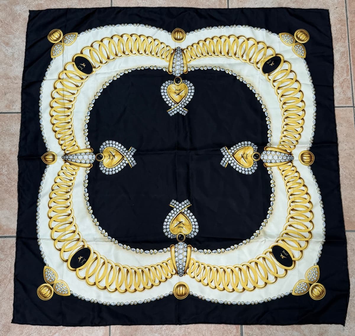 Piaget Swiss Made Foulard Black