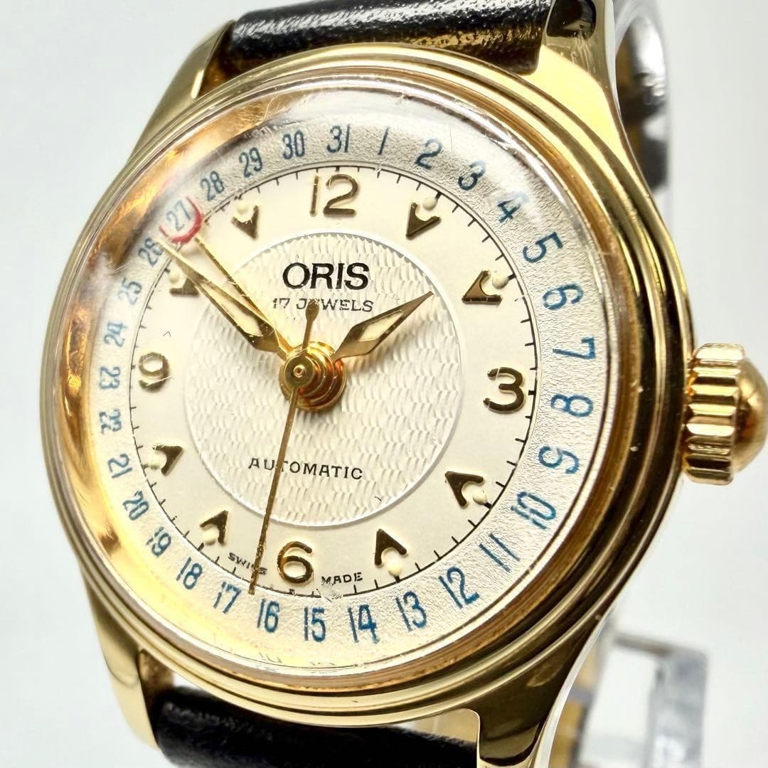Oris Pointer Date Big Crown 7405 Automatic Vintage Watch Used