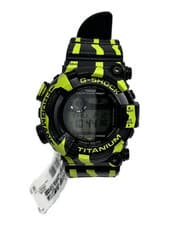 Casio G-SHOCK Frogman Poison Dart Frog Black Green Diver Watch Rare Used