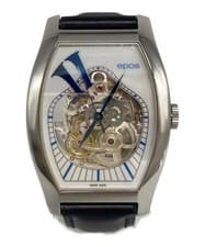 epos Tonneau skeleton watch