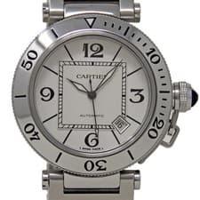 Cartier W31080M7 Pasha Seatimer 40mm Automatic Steel  *BOX & PAPERS* #2629-1