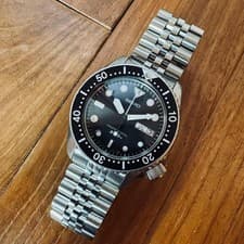 Seiko 7C43-6010 Diver Watch Quartz 200m Date Used from Japan