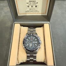 Se Overseas Pilot Chronograph SND253PC Men's Watch 43mm