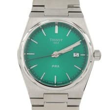 Tissot PRX Quartz Watch SS Case & Bracelet New From Japan
