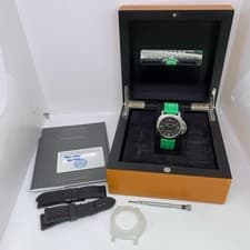 Panerai PAM00112 Luminor Base  Acciaio RubberB Strap Pre-Owned Men's Watch