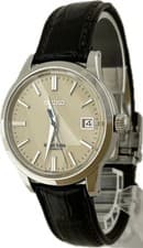 Grand Seiko SBGR061 39mm Ivory Dial Leather Strap Automatic Men Watch