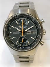 VINTAGE CITIZEN CHRONOGRAPH 8110 23J AUTOMATIC JAPAN MEN'S WORKING CONDITION