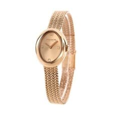 Coach Sammy Women’s Quartz Watch Pink Gold Stainless Steel Analog
