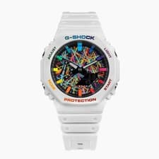 G-Shock CasiOak White Freak Rainbow 5611 GA 2100 Limited Edition /100