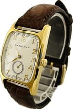 Hamilton American Classic Boulton H134110 Quartz Unisex Watch Excellent A6434