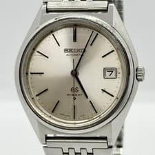 SEIKO GRAND SEIKO Hi Beat 5645 7010 Silver AT Men s Medallion Watch Working Cond