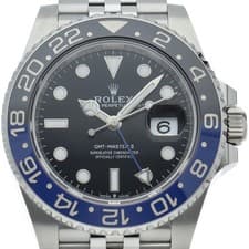 ROLEX GMT-Master II Watch Jubilee 126710BLNR Stainless Steel mensWatch black...