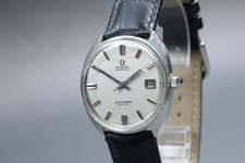 Near MINT OMEGA Seamaster COSMIC 35mm 166026 Automatic Silver Dial Men's Vintage