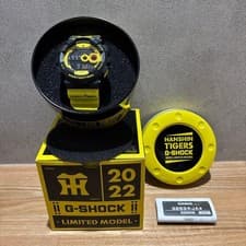 Complete One of a Kind Hanshin Tigers G SHOCK 2022 Model Ultra Rare Support