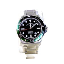 West End Watch Co. Impermeable 42mm Swiss Automatic Diver - Green Bezel - Mint