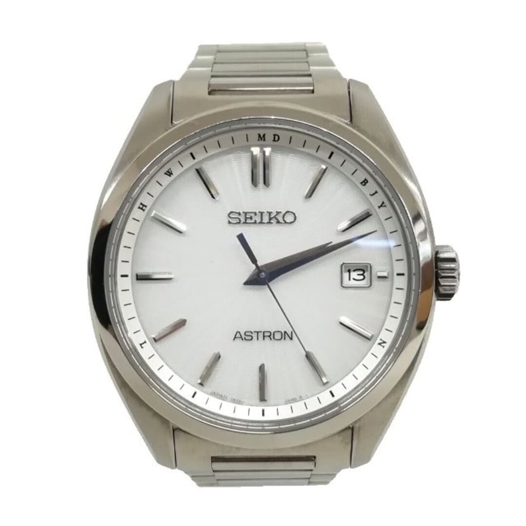 Seiko ASTRON Solar Radio Watch Titanium White Dial Used From Japan From Japan