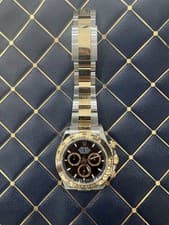 Rolex Cosmograph Daytona 116503 Silver and Gold Oyster Bracelet with Gold Bezel
