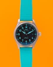 IWC Pilot Mark XX Mercedes AMG 40mm IW328210 Turquoise 2025