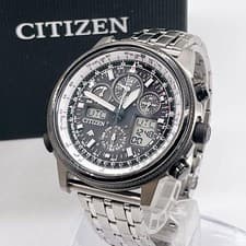 Citizen ProMaster Sky Titanium Wristwatch Quartz Watch Mens wrist 18cm