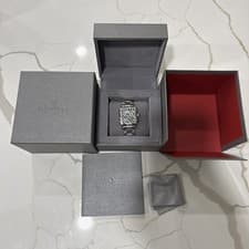 Michele Deco Safari Zebra Rose 78 Diamonds  0.34 CTW Quartz STAINLESS ST Watch