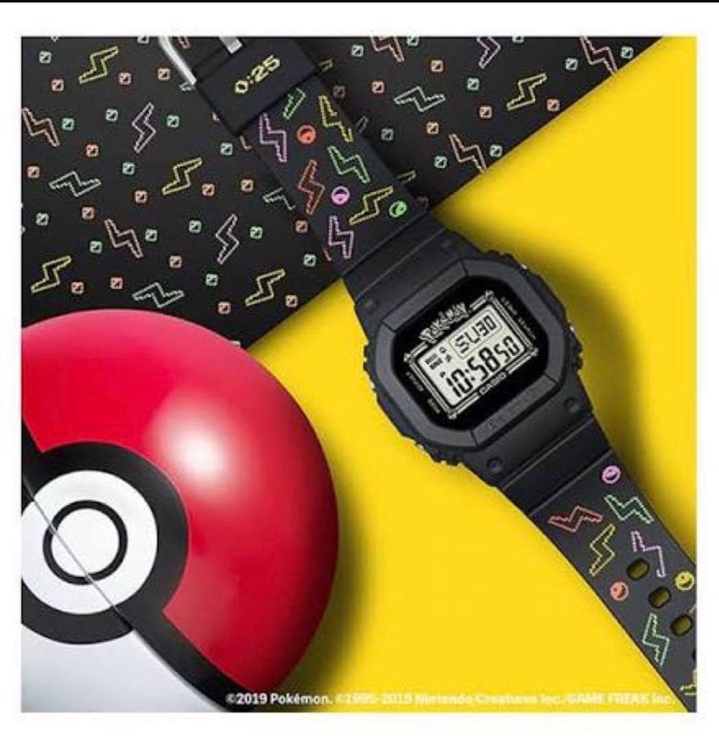 CASIO BABY-G BGD-560PKC-1JR Pikachu 25th Anniversary Pokemon Collaboration Watch