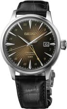 Seiko Presage Rusty Nail Cocktail Time GMT Automatic Brown Men's Watch - SSK039
