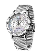 VOSTOK EUROPE Women Analog Quartz Casual Watch Classic Dress Mother of Pearl Dia