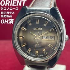 Orient Chronoace Automatic Chronograph Watch Vintage 37mm Cal 42970 Japan