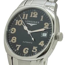 Longines Spirit Date L2.699.4 Automatic Black Dial S Bracelet Men'S *Fbh8846