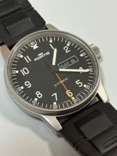 FORTIS Flieger Automatic Rare Stainless Steel Black Dial Men's Watch Accessories