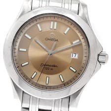 OMEGA 2511.62 Seamaster 120 Date Quartz Men's Watch From Japan G0419